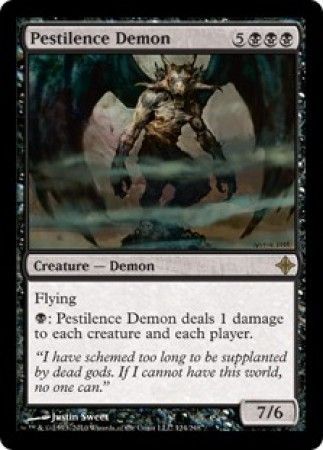 Pestilence Demon Rise of the Eldrazi Singles