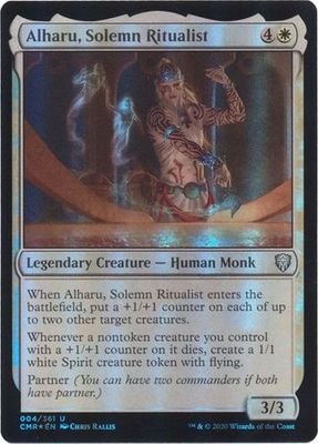 Alharu, Solemn Ritualist 004/361 - Foil Commander Legends Foil Singles