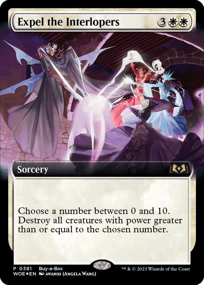 Expel the Interlopers - Buy-A-Box Promos (Foil) Buy-A-Box Promos