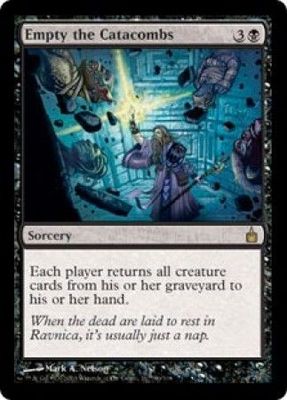 Empty the Catacombs Ravnica Singles (Español)