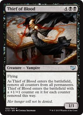 Thief of Blood 022/342 Commander 2015 Singles