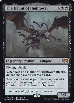 The Haunt of Hightower - Buy-a-Box Promo Magic: The Gathering Promo Cards (Español)