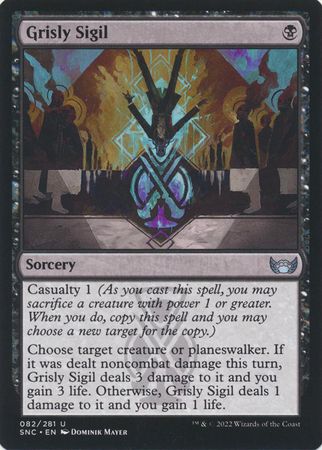 Grisly Sigil 082/281 - Streets of New Capenna Singles