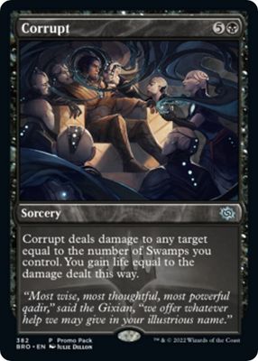 Corrupt 382 - Promo Pack: The Brothers&#39; War  (Español) (FOIL)