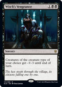 Witch&#39;s Vengeance 111/269 Throne of Eldraine Singles (Español)