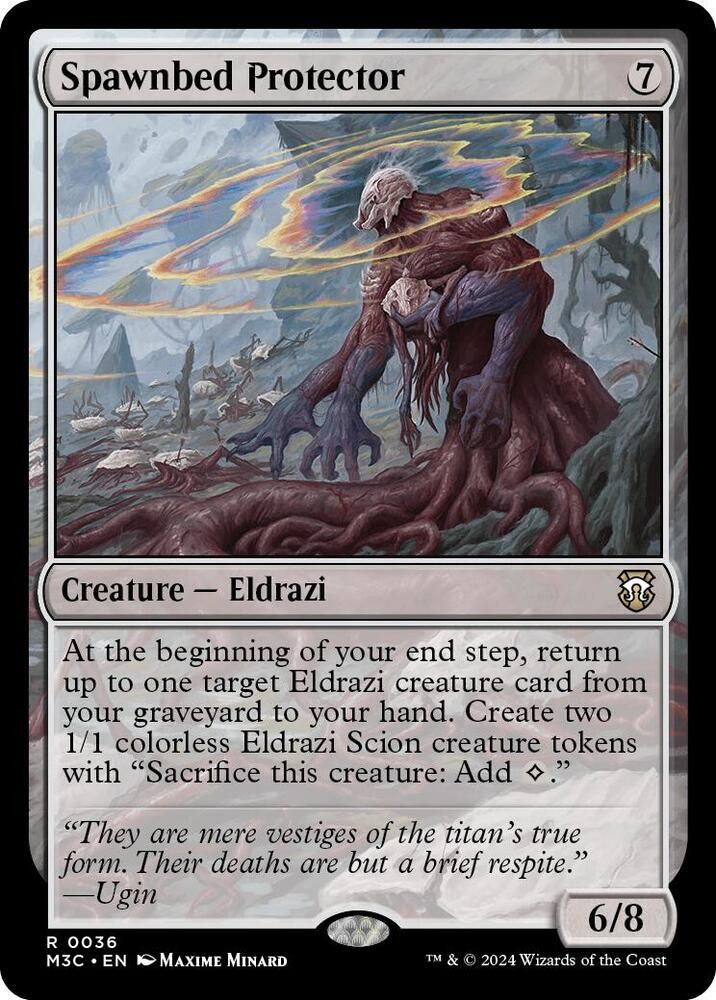 GA Spawnbed Protector - Commander: Modern Horizons 3 (M3C) Commander: Modern Horizons 3