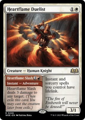 Heartflame Duelist - Promo Pack: Wilds of Eldraine (PPWOE) Promo Pack: Wilds of Eldraine