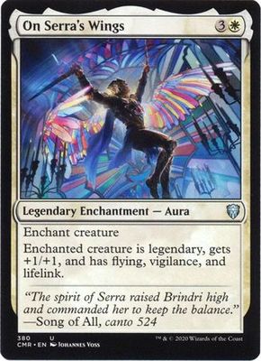 On Serra&#39;s Wings 380 Commander Legends Commander Deck Singles