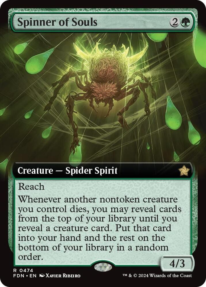 Spinner of Souls (Extended Art) - Foundations (FDN) Foundations