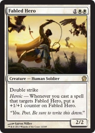 Fabled Hero Theros Singles(Español)