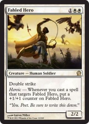 Fabled Hero Theros Singles(Español)