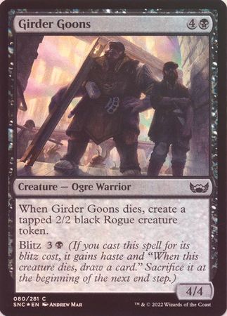 Girder Goons 080/281 - Foil Streets of New Capenna Foil Singles