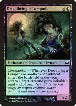 Dreadbringer Lampads 67/165 - Foil Journey Into Nyx Foil Singles (Español)