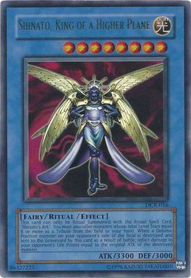 SJ Shinato, King of a Higher Plane - DCR-016 - Ultra Rare Unlimited Dark Crisis [DCR] Unlimited Singles *Danada*