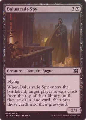 Balustrade Spy 068/331 - Foil Double Masters 2022 Foil Singles