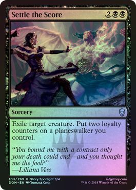 Settle the Score 103/269 - Foil Dominaria Foil Singles