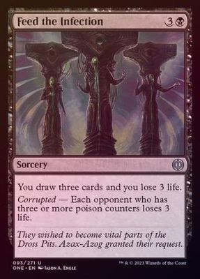 Feed the Infection 093/271 - Foil Phyrexia All Will Be One Foil Singles