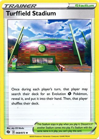 Turffield Stadium - 068/073 - Uncommon Champion&#39;s Path Singles