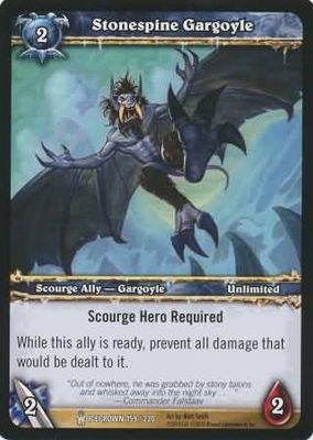 Stonespine Gargoyle - 159/220 - Common WoW: Icecrown