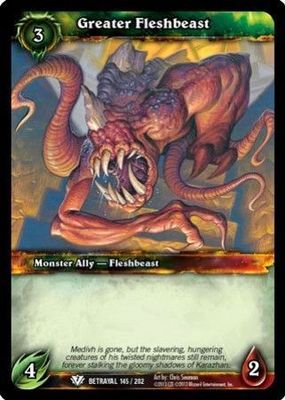 Greater Fleshbeast - 145/202 - Common WoW: Betrayal of the Guardian