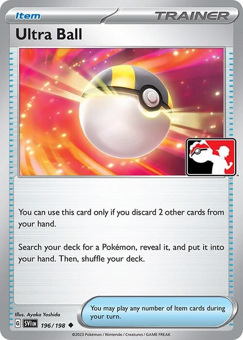 Ultra Ball - 196/198 - Prize Pack Series Cards Prize Pack Series Cards -Holo- (Español)
