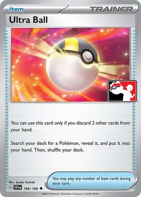 Ultra Ball - 196/198 - Prize Pack Series Cards Prize Pack Series Cards -Holo- (Español)