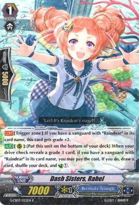 SH Dash Sisters, Rabel - G-CB03: Blessing of Divas (G-CB03) G-CB03: Blessing of Divas