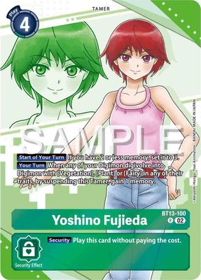 SH Yoshino Fujieda (Premium Heroines Set) - Versus Royal Knights (BT13) Versus Royal Knights Foil