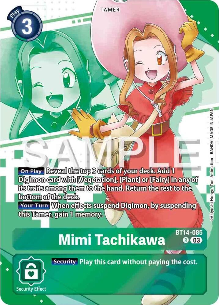 SJ Mimi Tachikawa (Premium Heroines Set) - Blast Ace (BT14) Blast Ace Foil