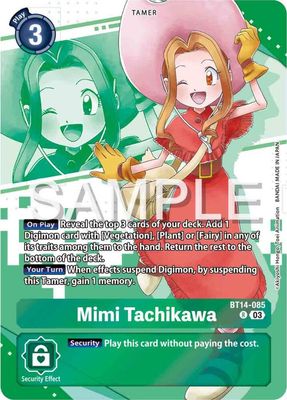 SH Mimi Tachikawa (Premium Heroines Set) - Blast Ace (BT14) Blast Ace Foil