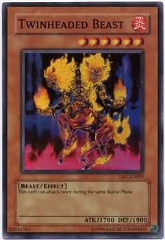 SH Twinheaded Beast - DBT-EN003 - Super Rare Yu-Gi-Oh! Promo Cards