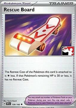 Rescue Board - 159/162 - Uncommon Promo Scarlet &amp; Violet: Temporal Forces,  (Español) League