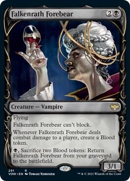 GA Falkenrath Forebear (Showcase) - Innistrad: Crimson Vow (VOW) Innistrad: Crimson Vow
