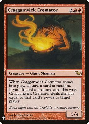 GA Cragganwick Cremator - The List Reprints (LIST) The List Reprints