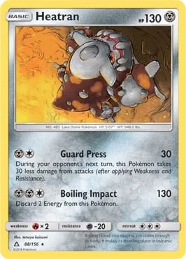 Heatran - 88/156 (Prerelease Kit Exclusive) - Deck Exclusives (PR) Deck Exclusives (Español)