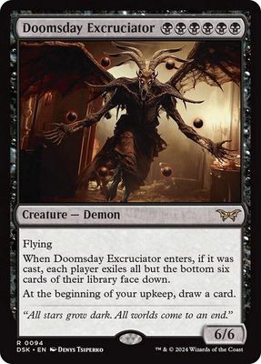 GA Doomsday Excruciator - Duskmourn: House of Horror (DSK) Duskmourn: House of Horror