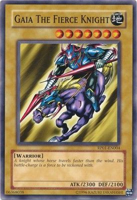 Gaia the Fierce Knight - RP01-EN004 - Common Retro Pack 1: RP01 - 1996