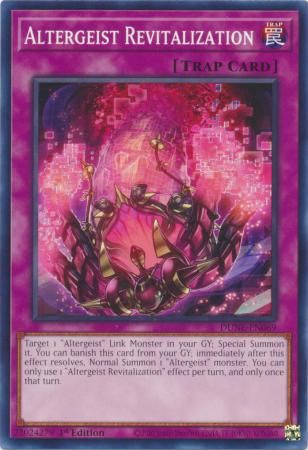 Altergeist Revitalization - DUNE-EN069 - Common 1st Edition Duelist Nexus 1st Edition Singles