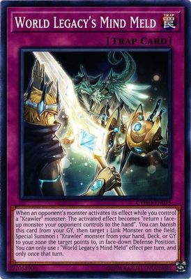 World Legacy&#39;s Mind Meld - CYHO-EN075 - Common Unlimited Cybernetic Horizon Unlimited Singles