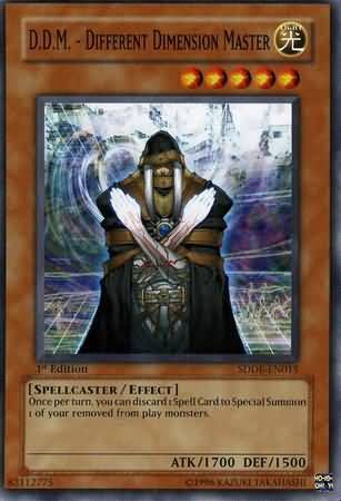 D.D.M. - Different Dimension Master - SDDE-EN015 - Common 1st Edition Structure Deck: Dark Emperor [SDDE] 1st Edition Singles