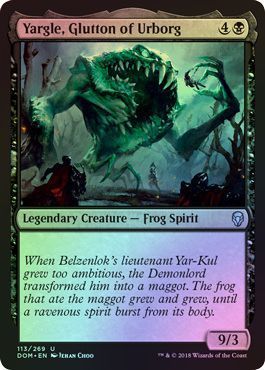 Yargle, Glutton of Urborg 113/269 - Foil Dominaria Foil Singles
