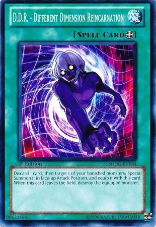 D.D.R. - Different Dimension Reincarnation - SDDC-EN034 - Common 1st Edition Structure Deck: Dragons Collide 1st Edition Singles
