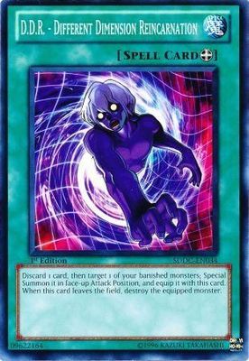 D.D.R. - Different Dimension Reincarnation - SDDC-EN034 - Common 1st Edition Structure Deck: Dragons Collide 1st Edition Singles