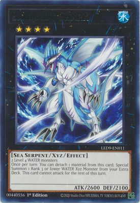 Bahamut Shark - LED9-EN011 - Rare 1st Edition Legendary Duelists: Duels from the Deep 1st Edition Singles