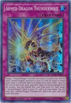 Armed Dragon Thunderbolt - BLVO-EN067 - Super Rare 1st Edition Blazing Vortex 1st Edition Singles