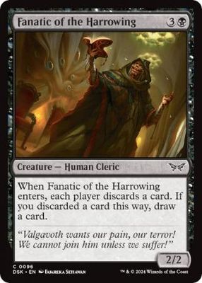 Fanatic of the Harrowing 096 Duskmourn: House of Horror Singles