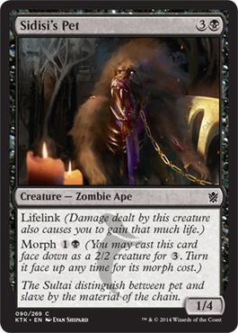 Sidisi&#39;s Pet 090/269 - Khans of Tarkir Singles