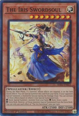 The Iris Swordsoul - RA01-EN023 - Super Rare 25th Anniversary Rarity Collection Singles