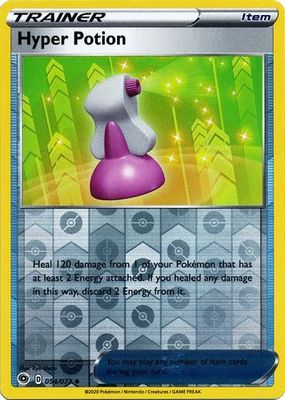 Hyper Potion - 054/073 - Uncommon Reverse Holo Champion&#39;s Path Reverse Holo Singles(Español)