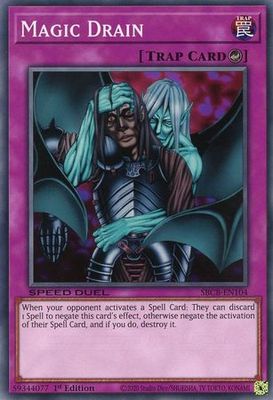 Magic Drain - SBCB-EN104 - Common 1st Edition Speed Duel Battle City Box 1st Edition Singles